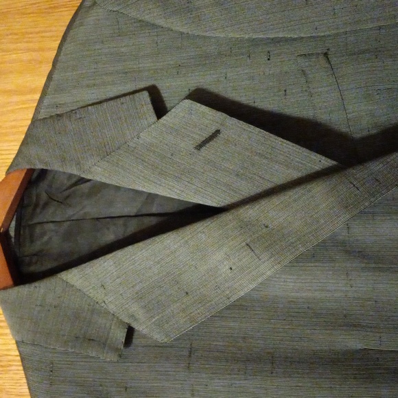 Mens Oxxford clothes Blazer suit coat jacket Neiman Marcus pure silk 2 button - Picture 3 of 8